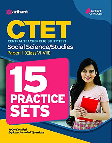 15 Practice Sets CTET Social Science Paper 2 for Class 6 to 8 for 2021 Exams